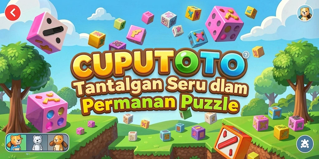 Tangkapan layar CUPUTOTO menampilkan gameplay yang menarik dan penuh warna.