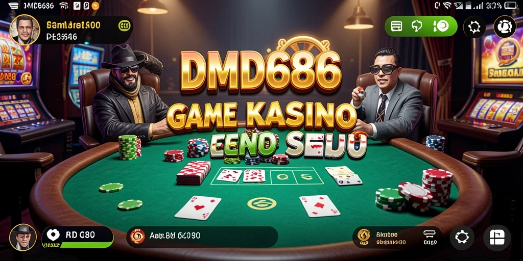 Tampilan menarik dari gameplay DMD686 yang penuh aksi.