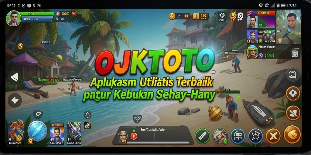 Screenshot OJKTOTO menampilkan antarmuka yang ramah pengguna dan fitur utama.