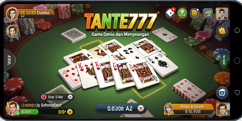Tampilan gameplay seru TANTE777 dengan grafis menakjubkan.