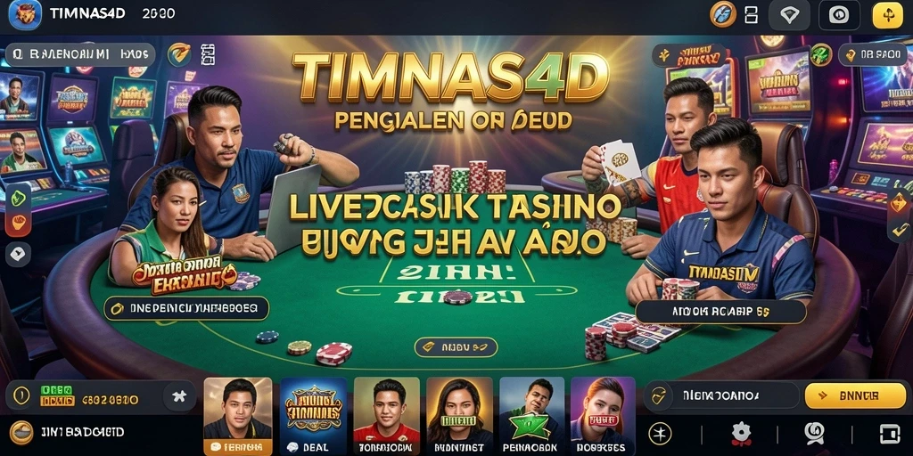 Tangkapan layar gameplay Live Casino yang menarik dan menyenangkan di TIMNAS4D.